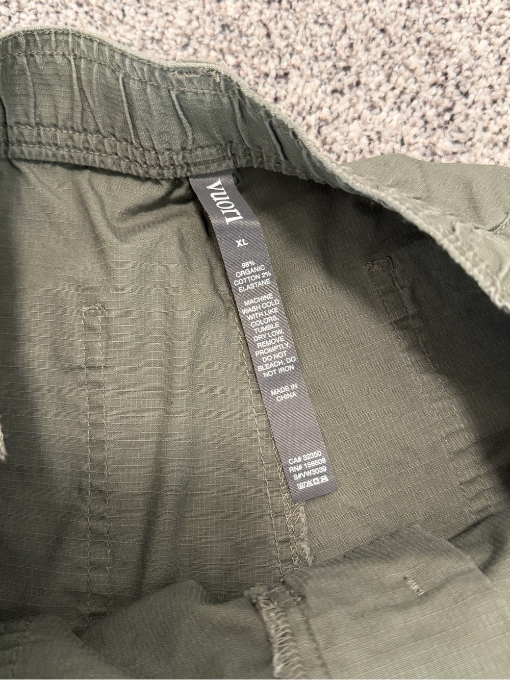 Vuroi Vintage Ripstop Utility Short - Picture 5 of 5